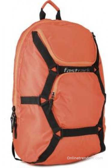 Fastrack 14 inch Laptop Backpack(Orange)